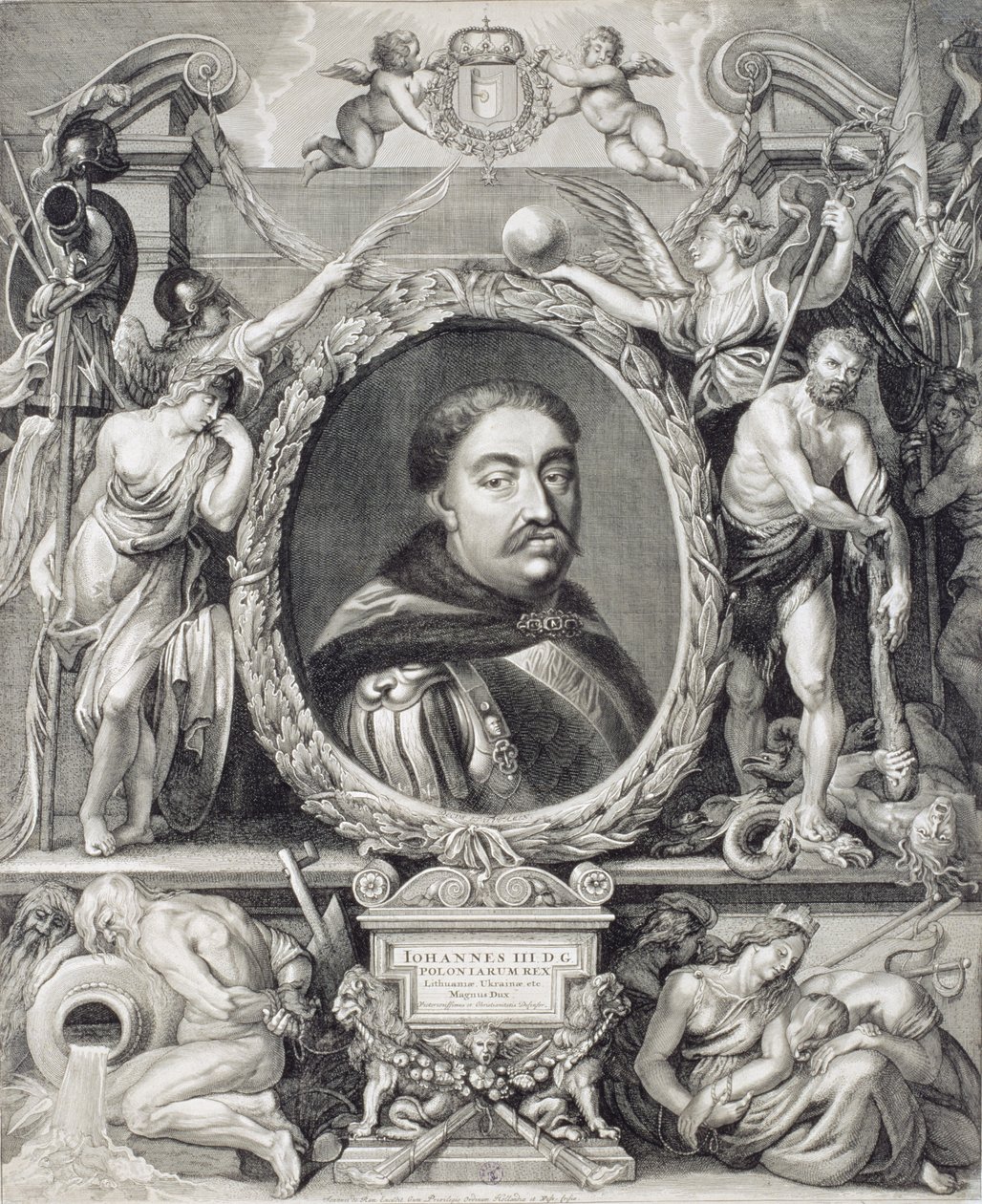 Jan Sobieski III (1624-96) König von Polen, 1683 von Johannes de Ram