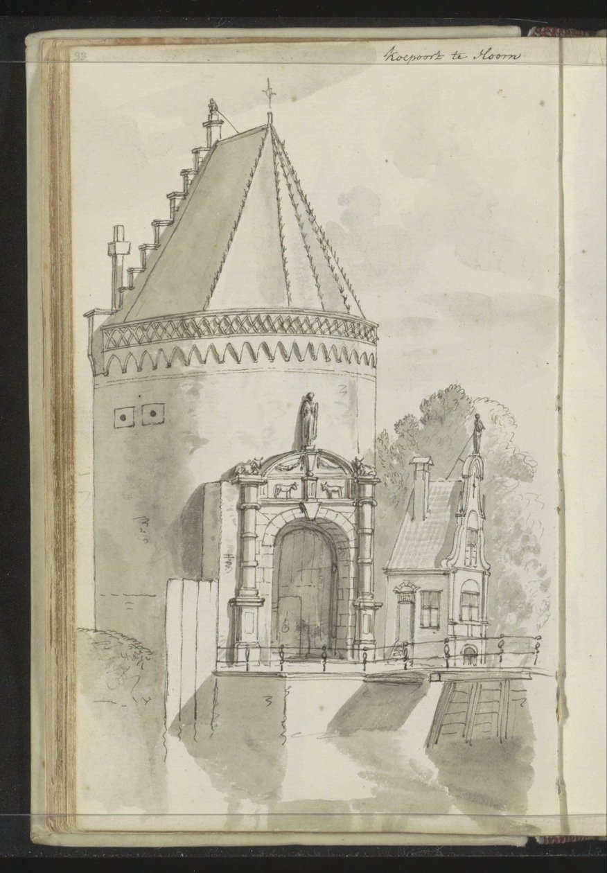 Koepoort in Hoorn von Johannes Huibert Prins