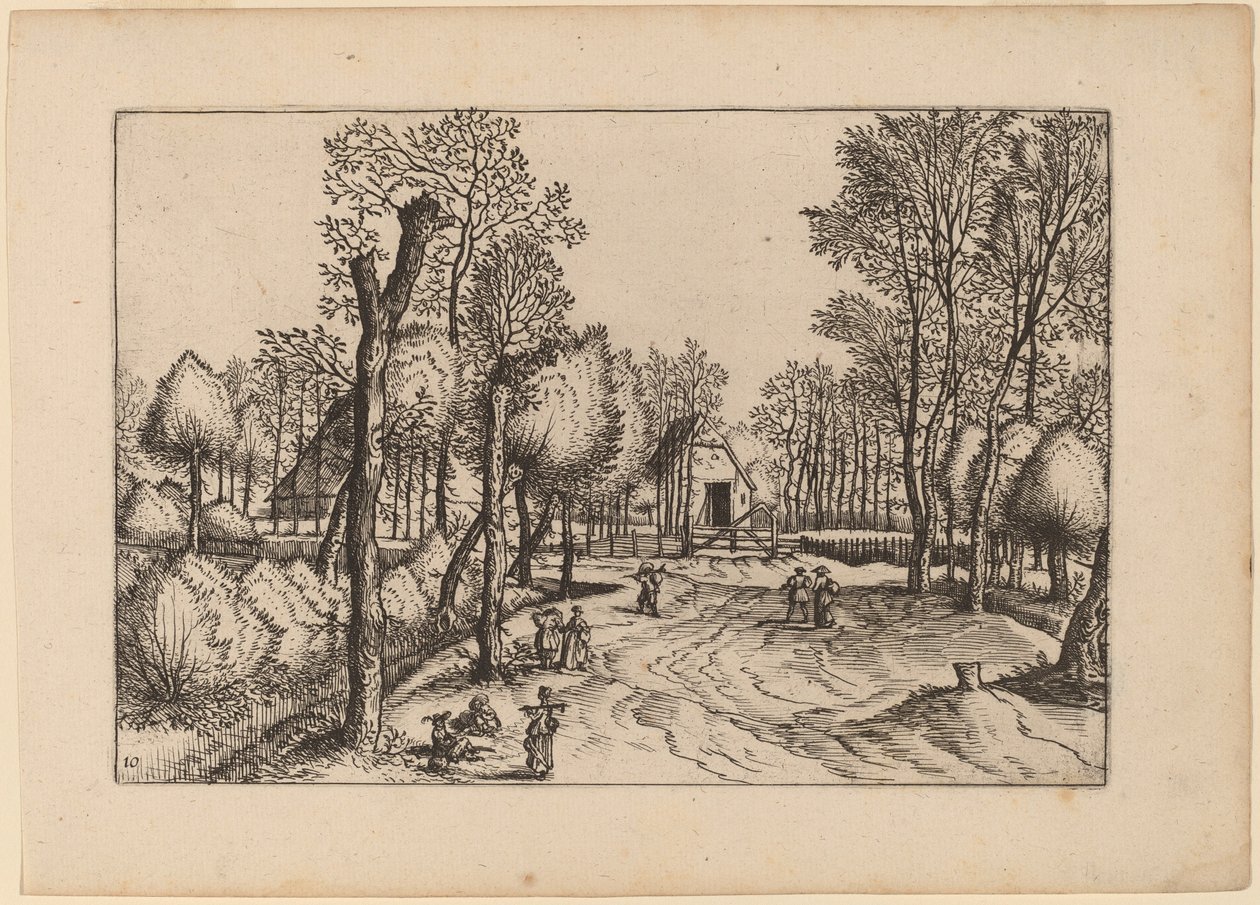 Bauernhöfe von Johannes van Doetechum, the Elder and Lucas