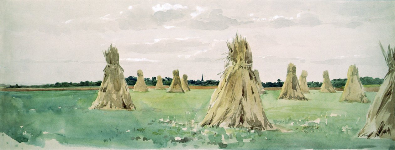 Schlachtfeld von Agincourt, 25. Oktober 1415 von John Absolon