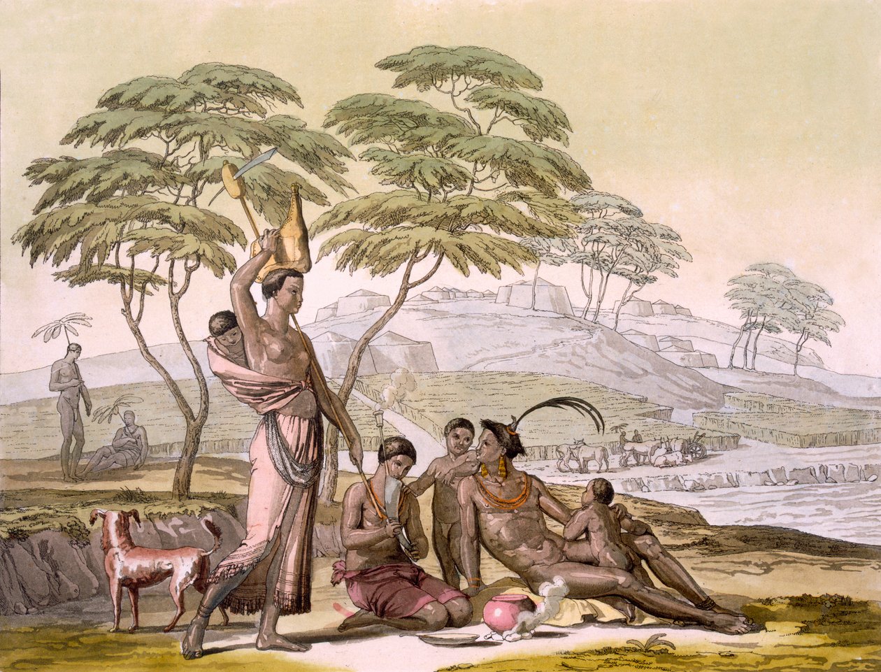 Bd. II Pl.64 Südostküste: Cafre Nation, aus 