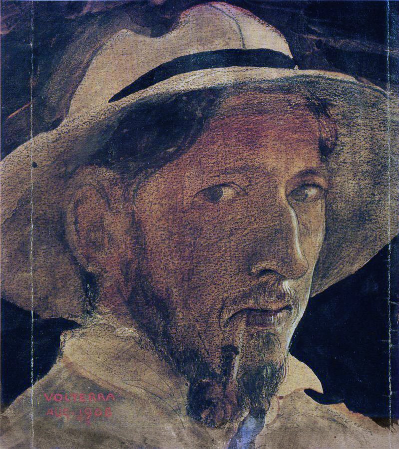 Selbstporträt von John Bauer