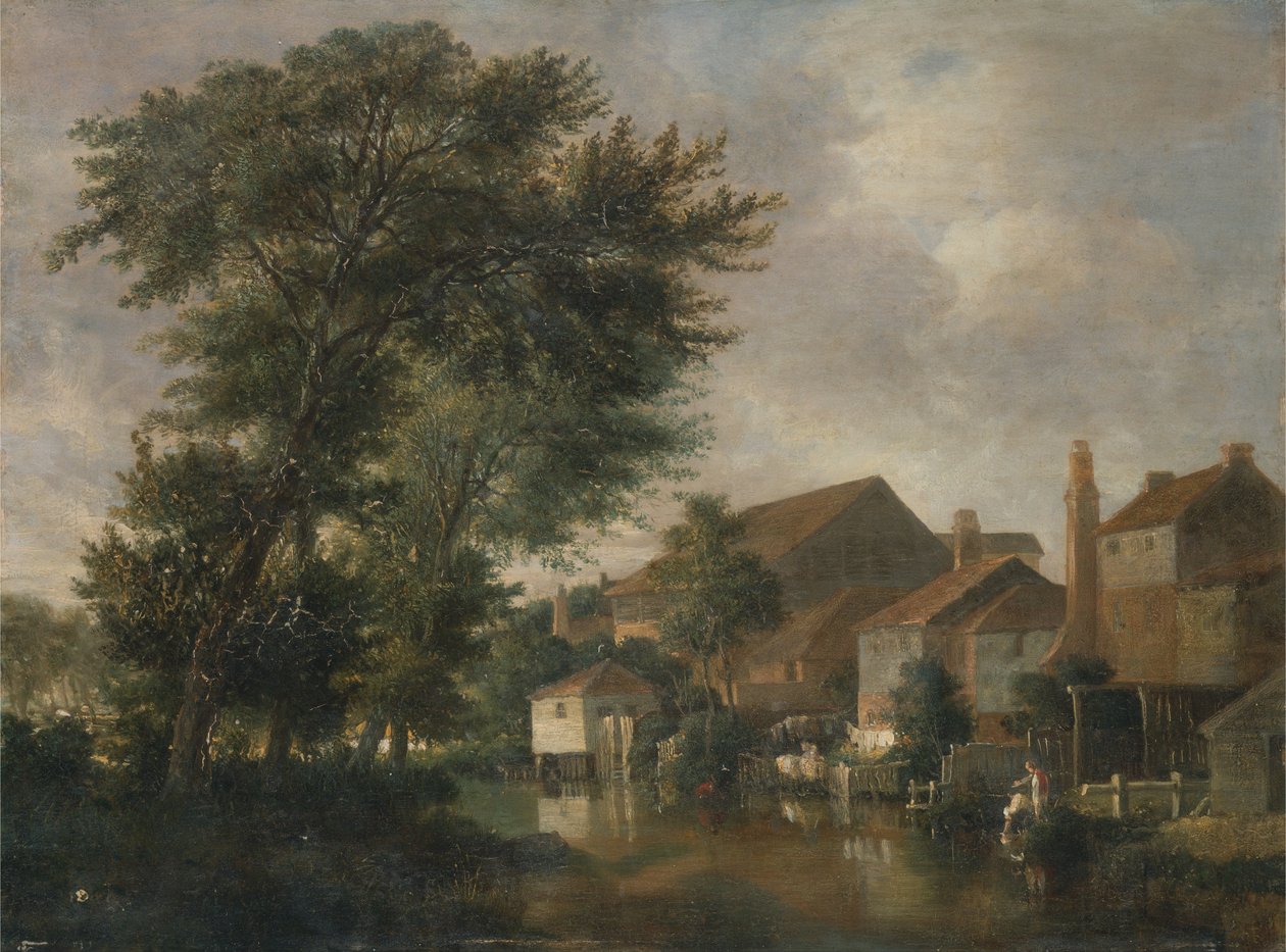 Der Fluss Wensum, Norwich von John Crome