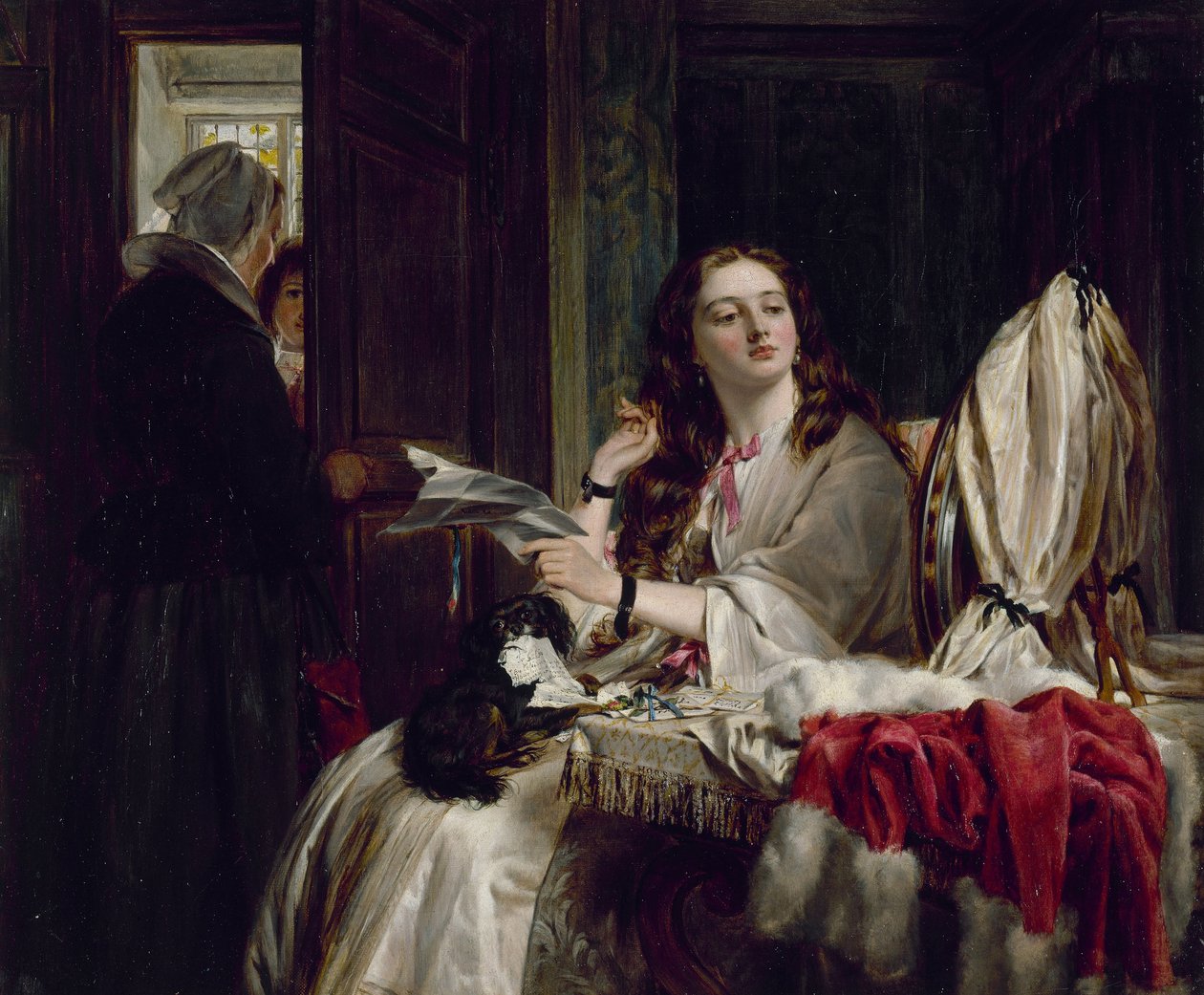 Der Morgen des Valentinstags von John Callcott Horsley