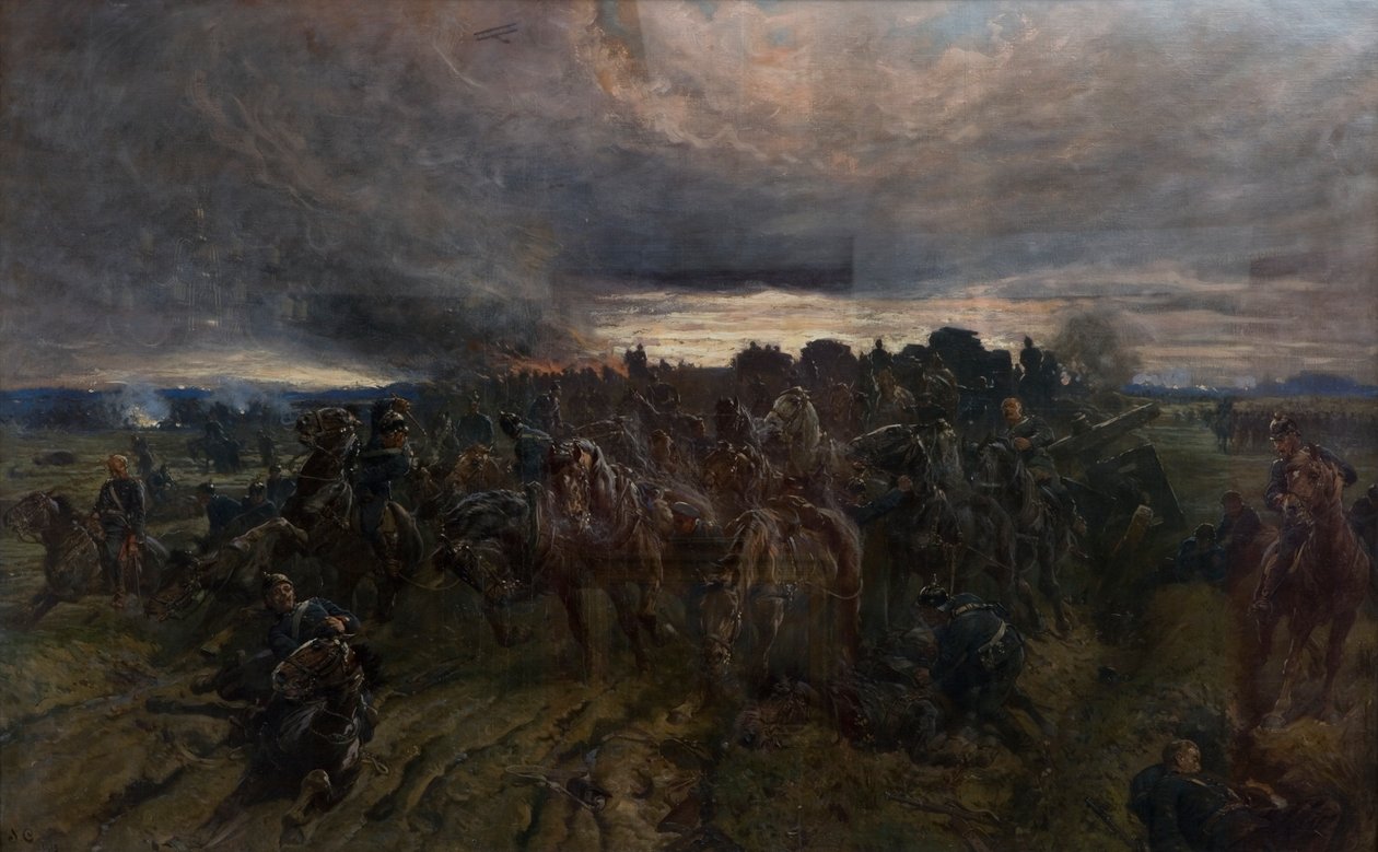Der deutsche Rückzug von der Marne, 1915 von John Charlton