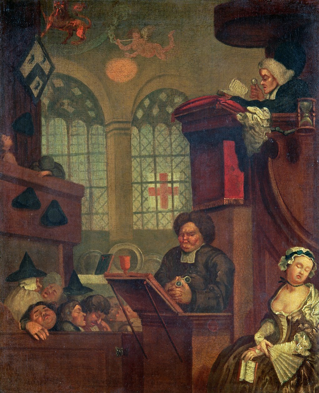 Die langweilige Predigt von John Collet
