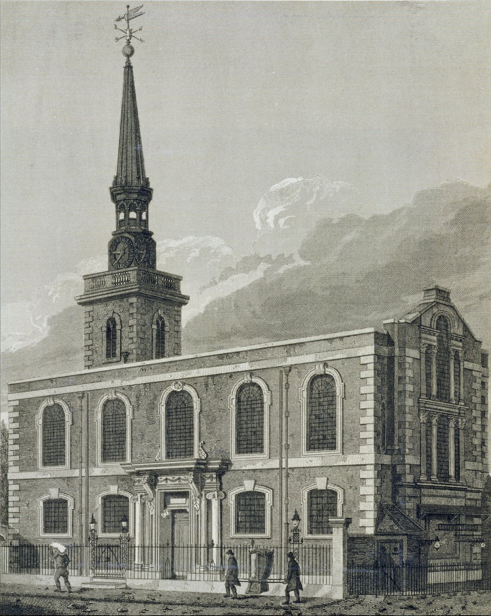 St. James, Westminster, radiert von J. Skelton für die 