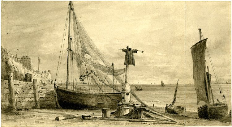 Strand von Brighton von John Constable