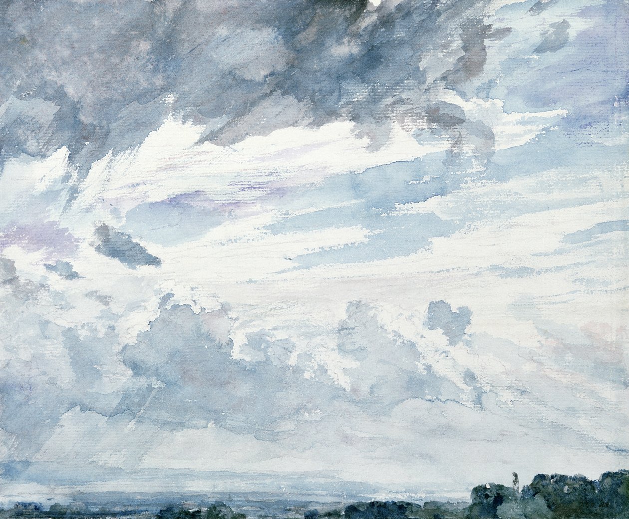 Wolkenstudie von John Constable