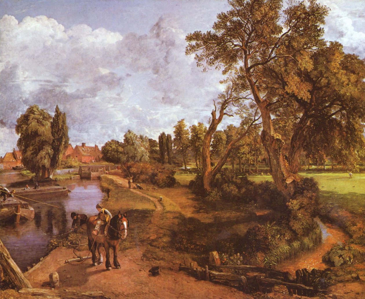 Das Haus des Admirals in Hampstead von John Constable
