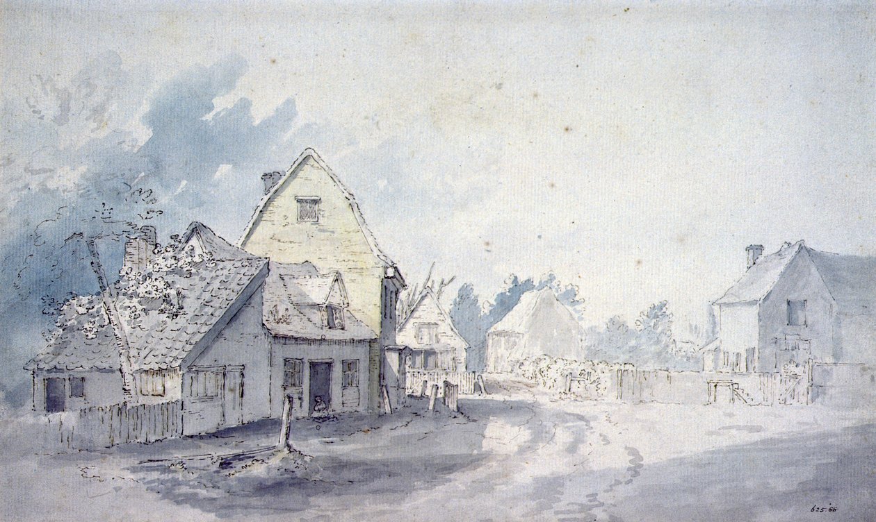 East Bergholt Street, East Bergholt von John Constable
