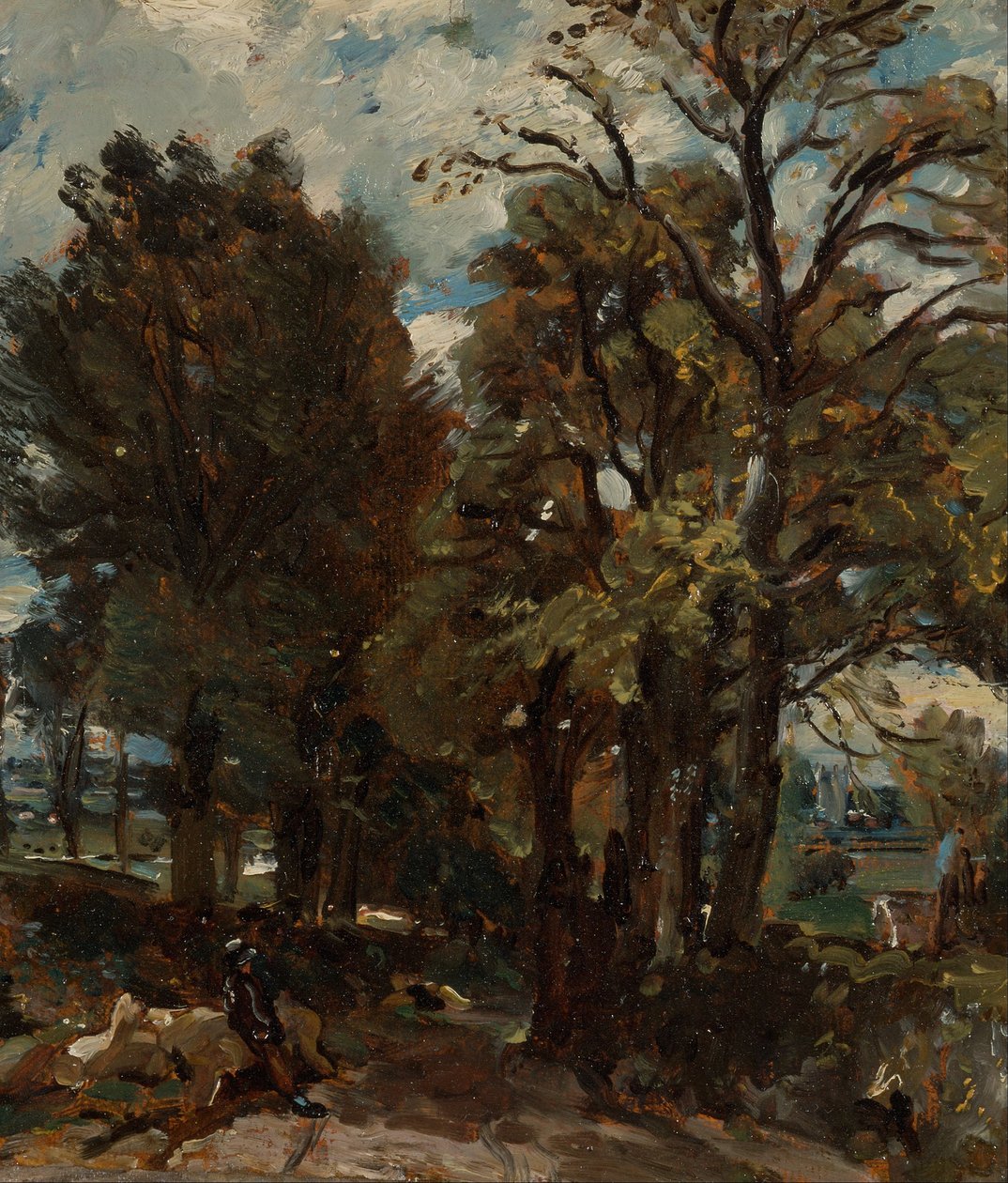 Fen Lane, East Bergholt von John Constable
