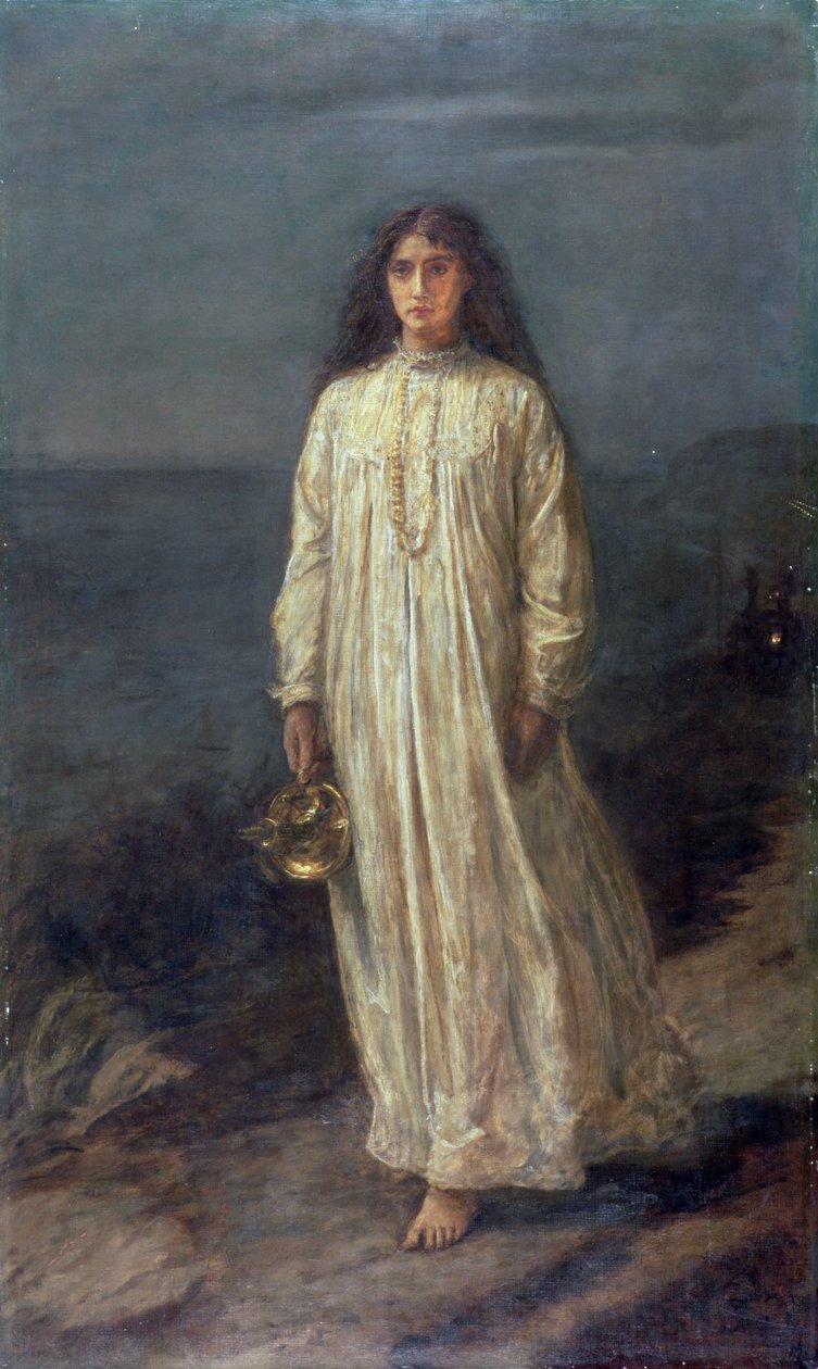 Die Schlafwandlerin, 1871 von John Everett Millais