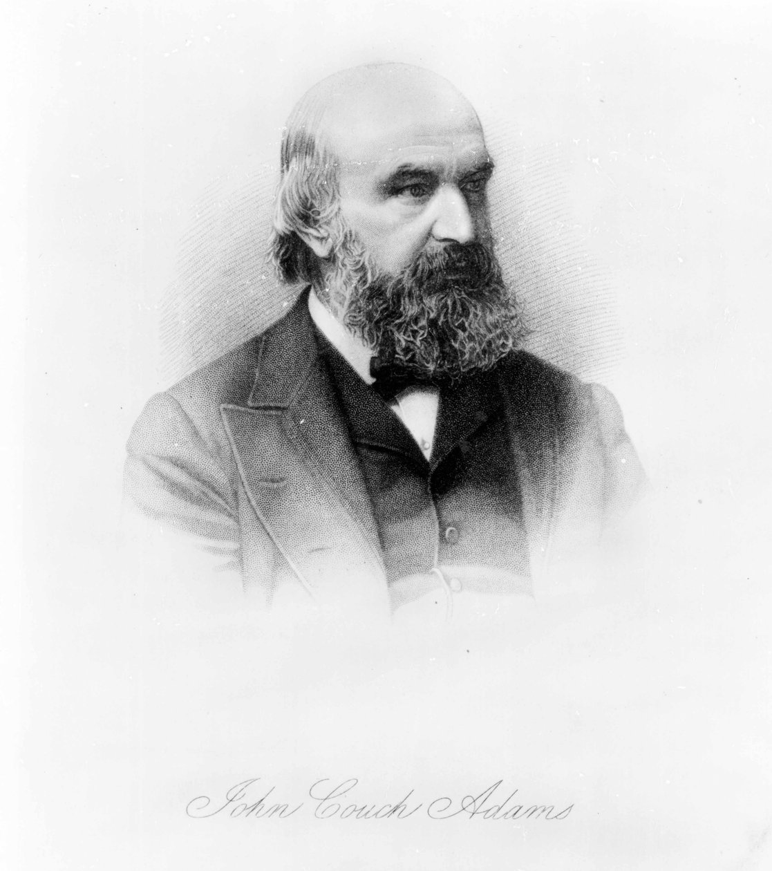 John Couch Adams, graviert von George J. Stodart von John Jabez Edwin Paisley Mayall