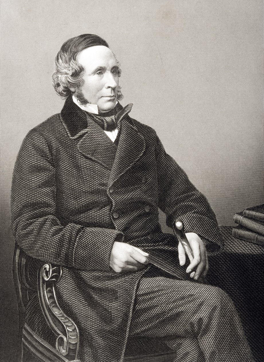 Sir Henry Singer Keating (1804-88) graviert von D.J. Pound nach einem Foto, aus 
