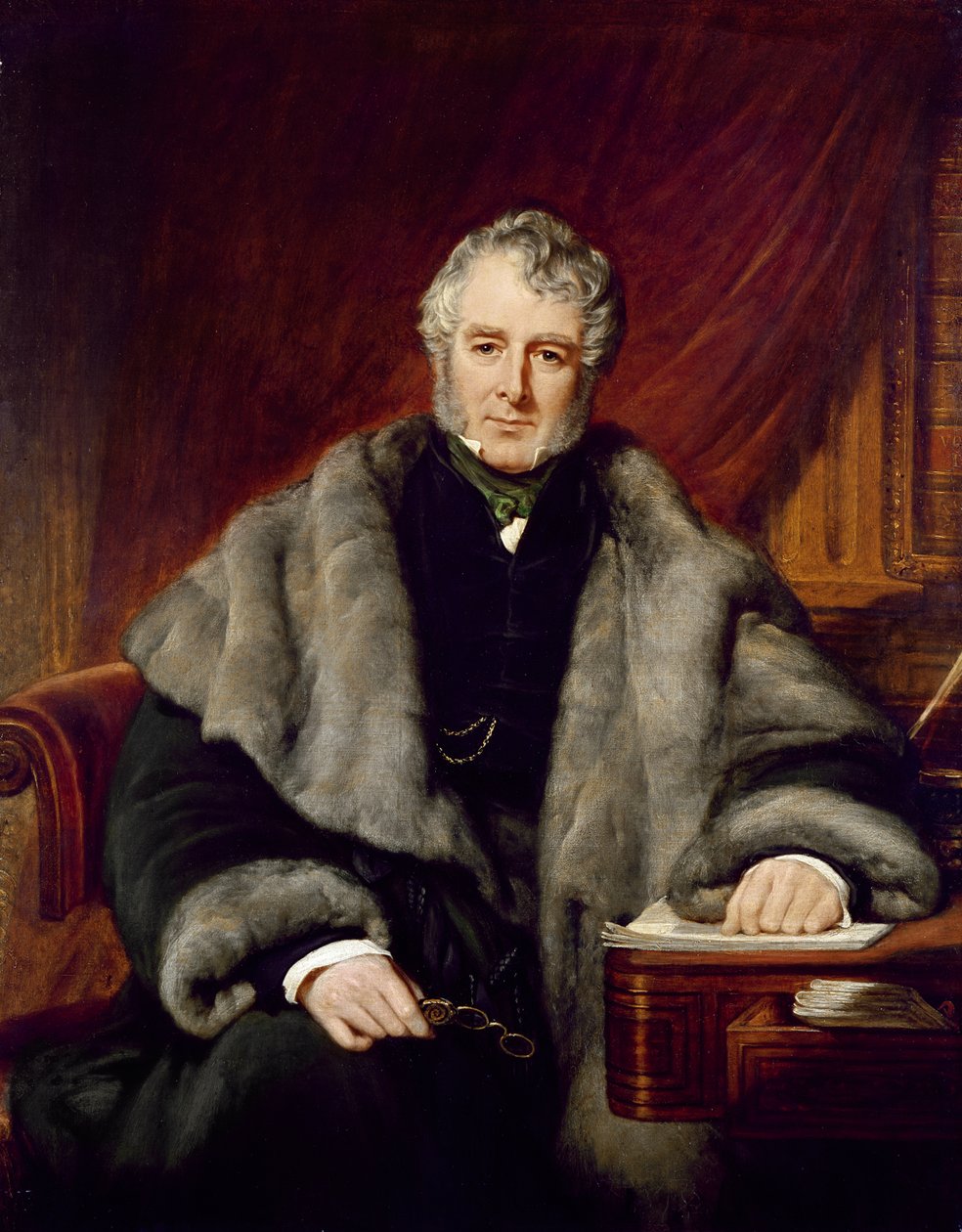 William Lamb, 2. Viscount Melbourne, 1844 von John Partridge