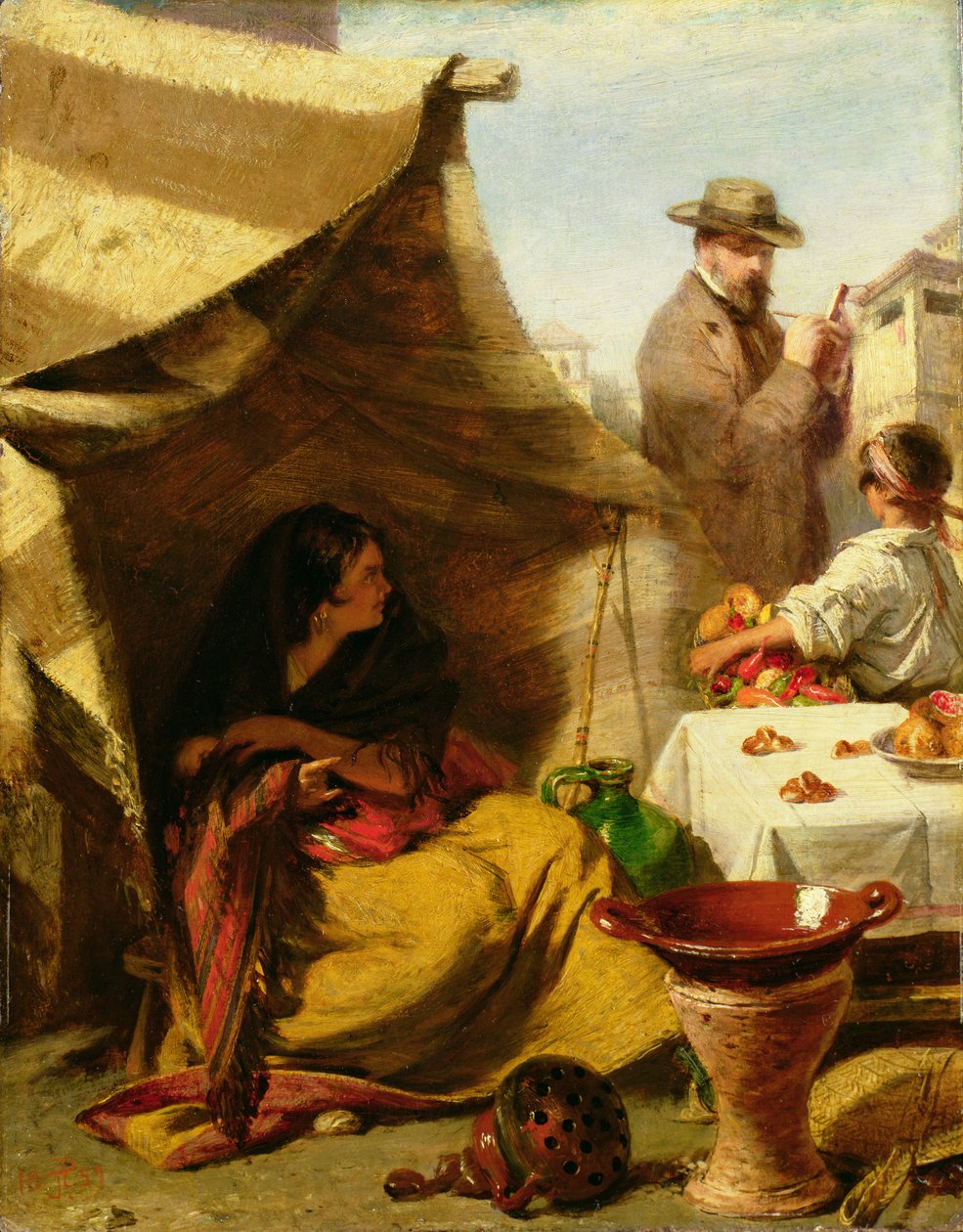 Der böse Blick, 1859 von John Phillip