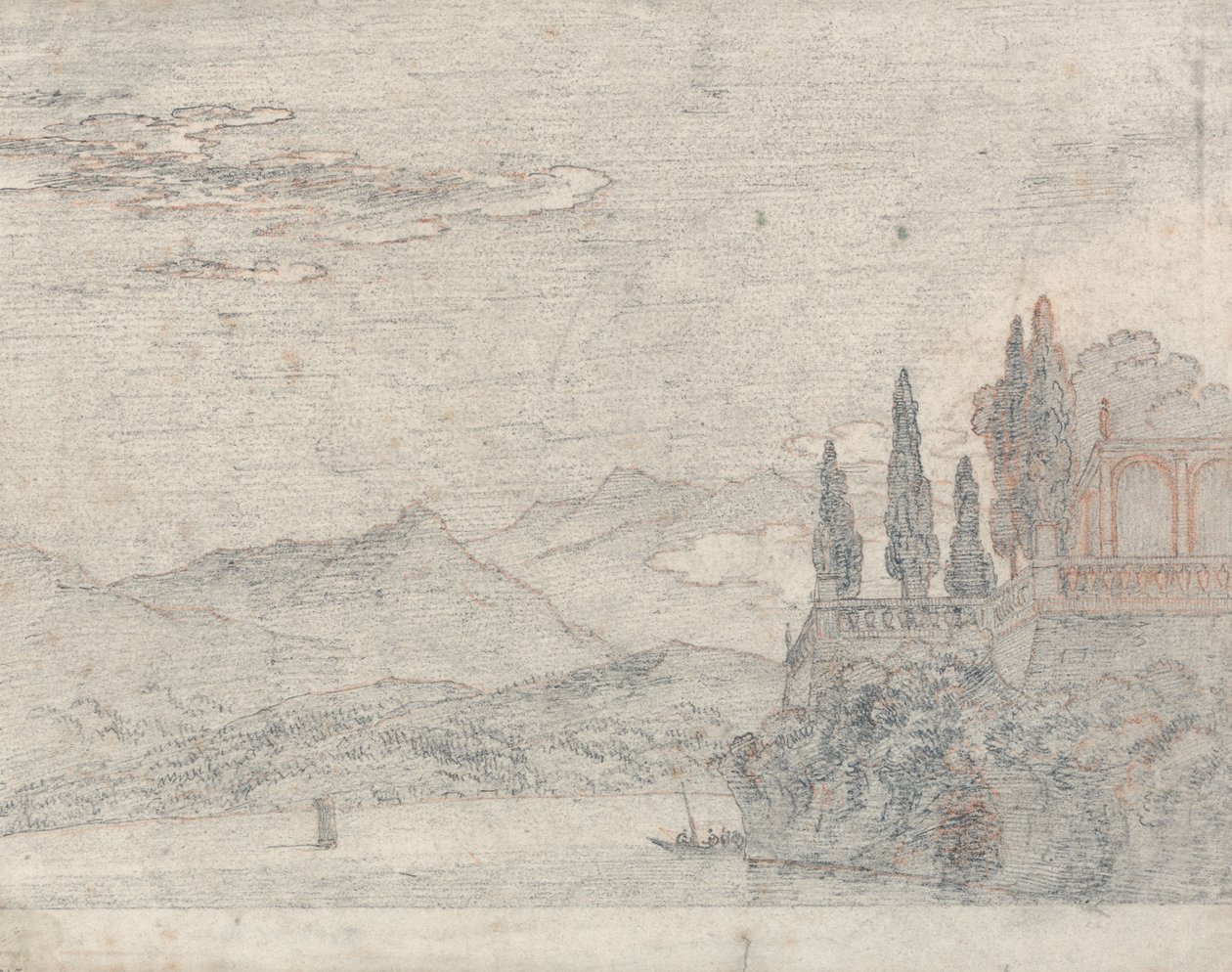 Isola Borromea, Lago Maggiore von John Robert Cozens