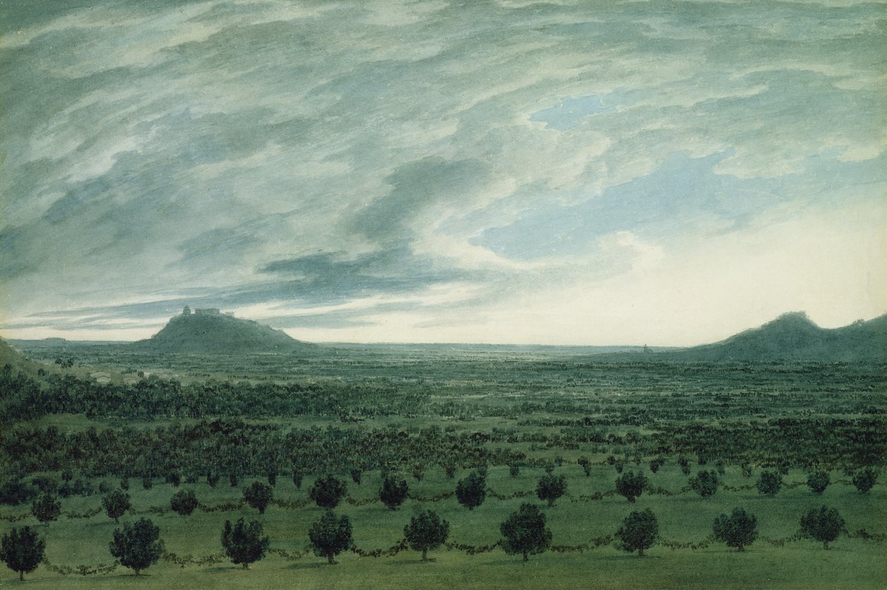 Ansicht von Mirabella, ca. 1782 von John Robert Cozens