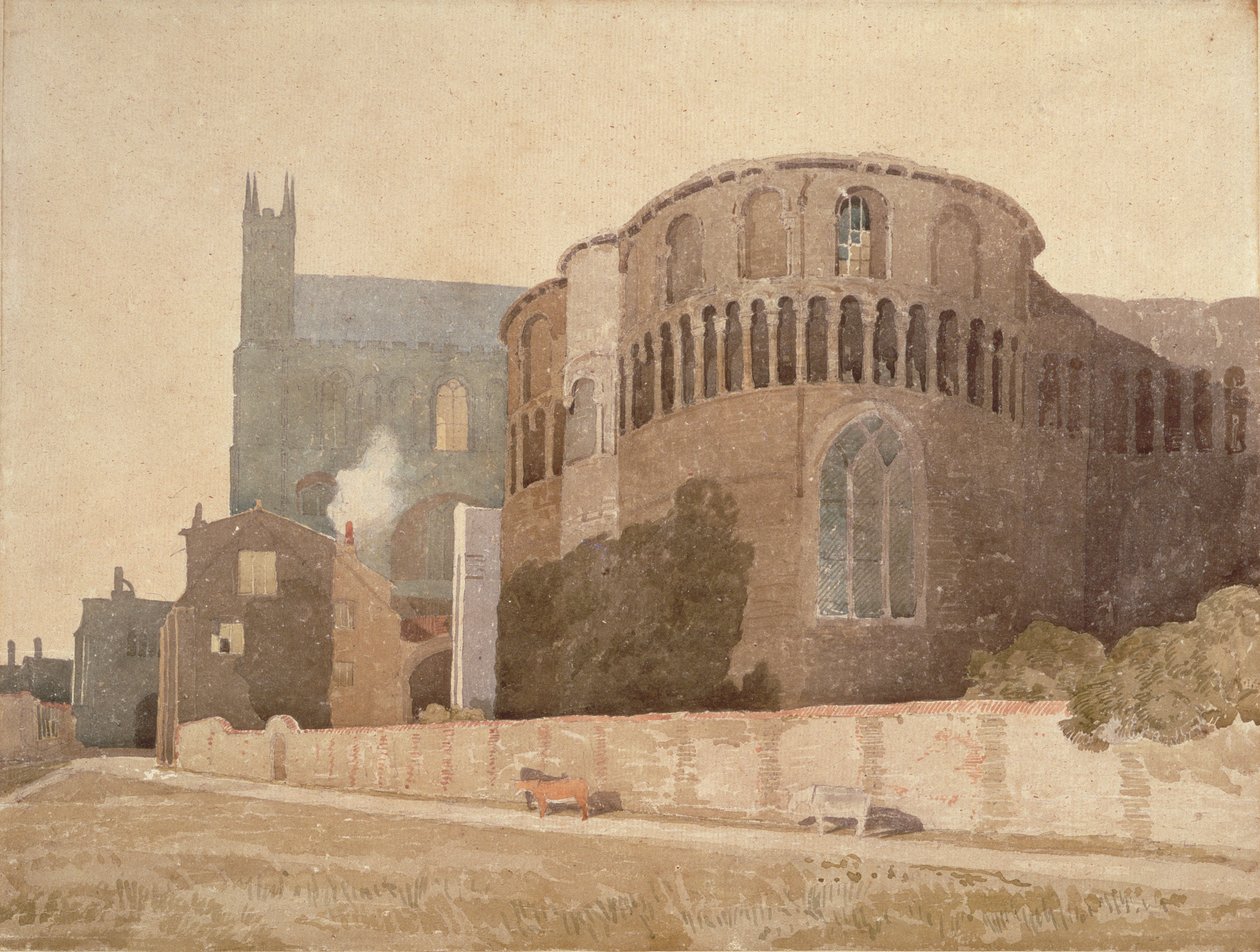 St. Lukas-Kapelle, Norwich-Kathedrale, 1808 von John Sell Cotman