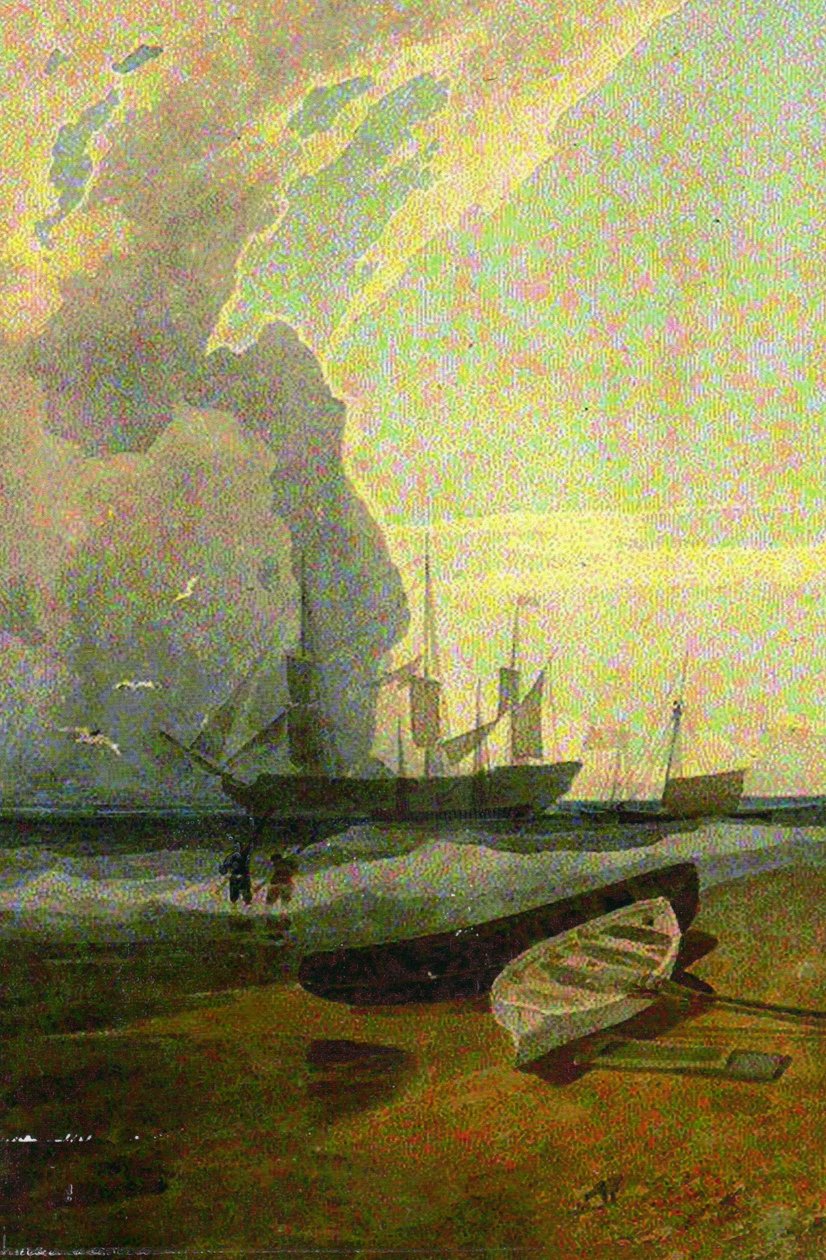 Die Mars, vor Anker vor Cromer von John Sell Cotman