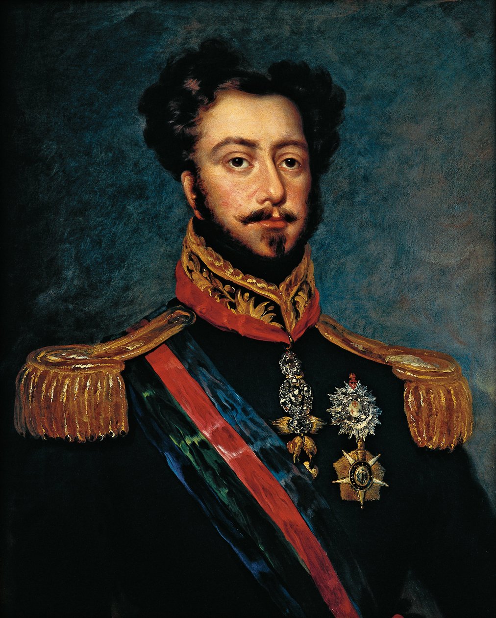 Porträt von Dom Pedro, Herzog von Bragança von John Simpson
