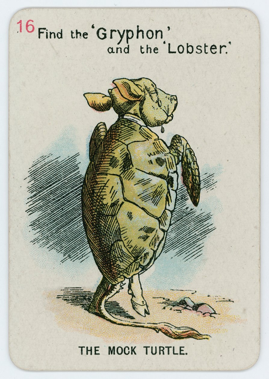 Die falsche Schildkröte von John Tenniel