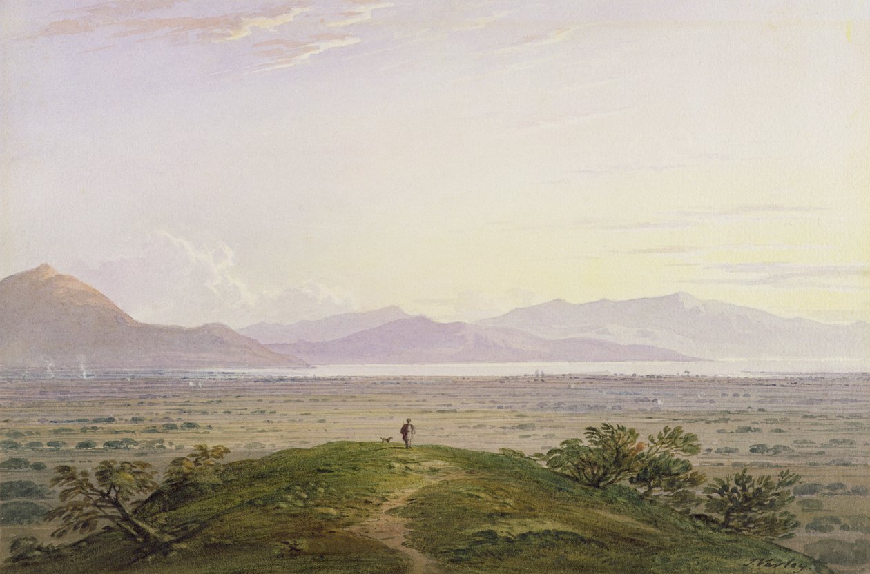 Die Ebenen von Marathon, 1834 von John Varley