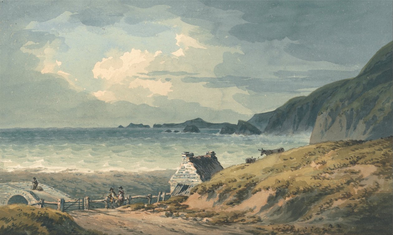 Die nördliche Grenze von St. Brides Bay von John Warwick Smith