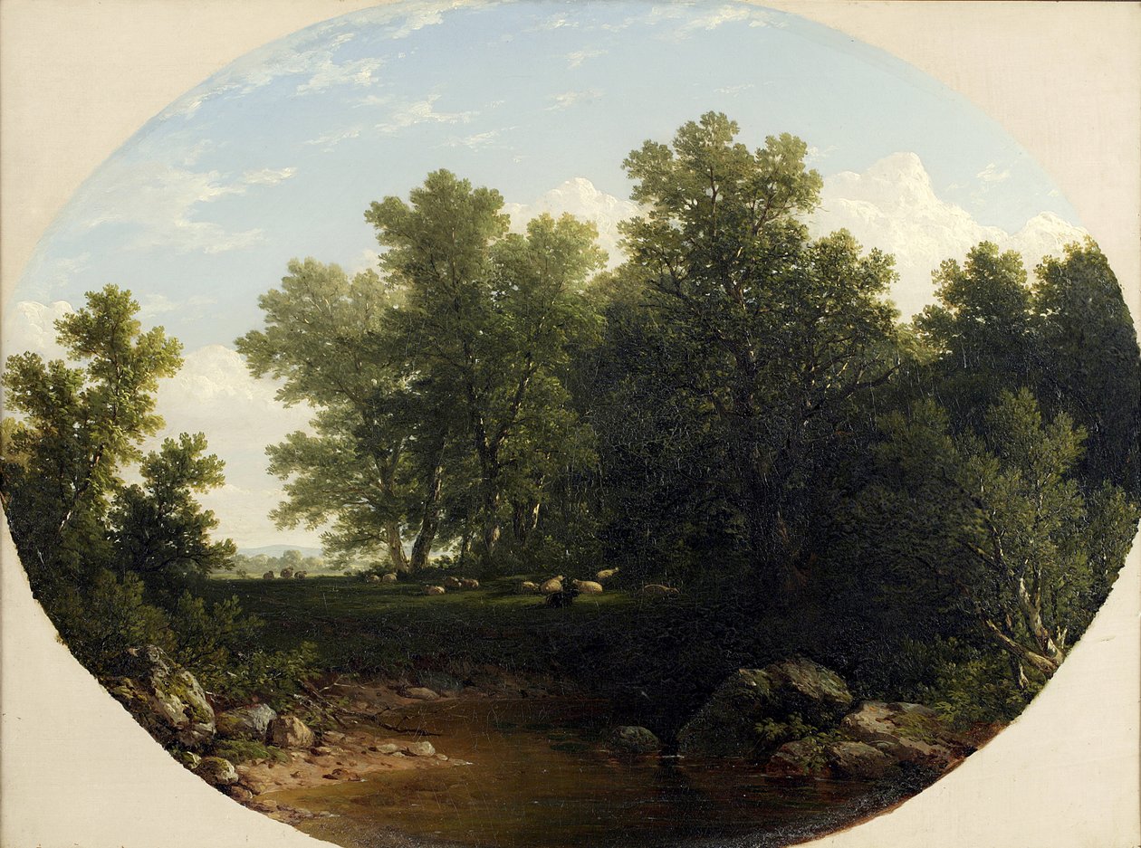 Landschaft, 1852 von John William Casilear