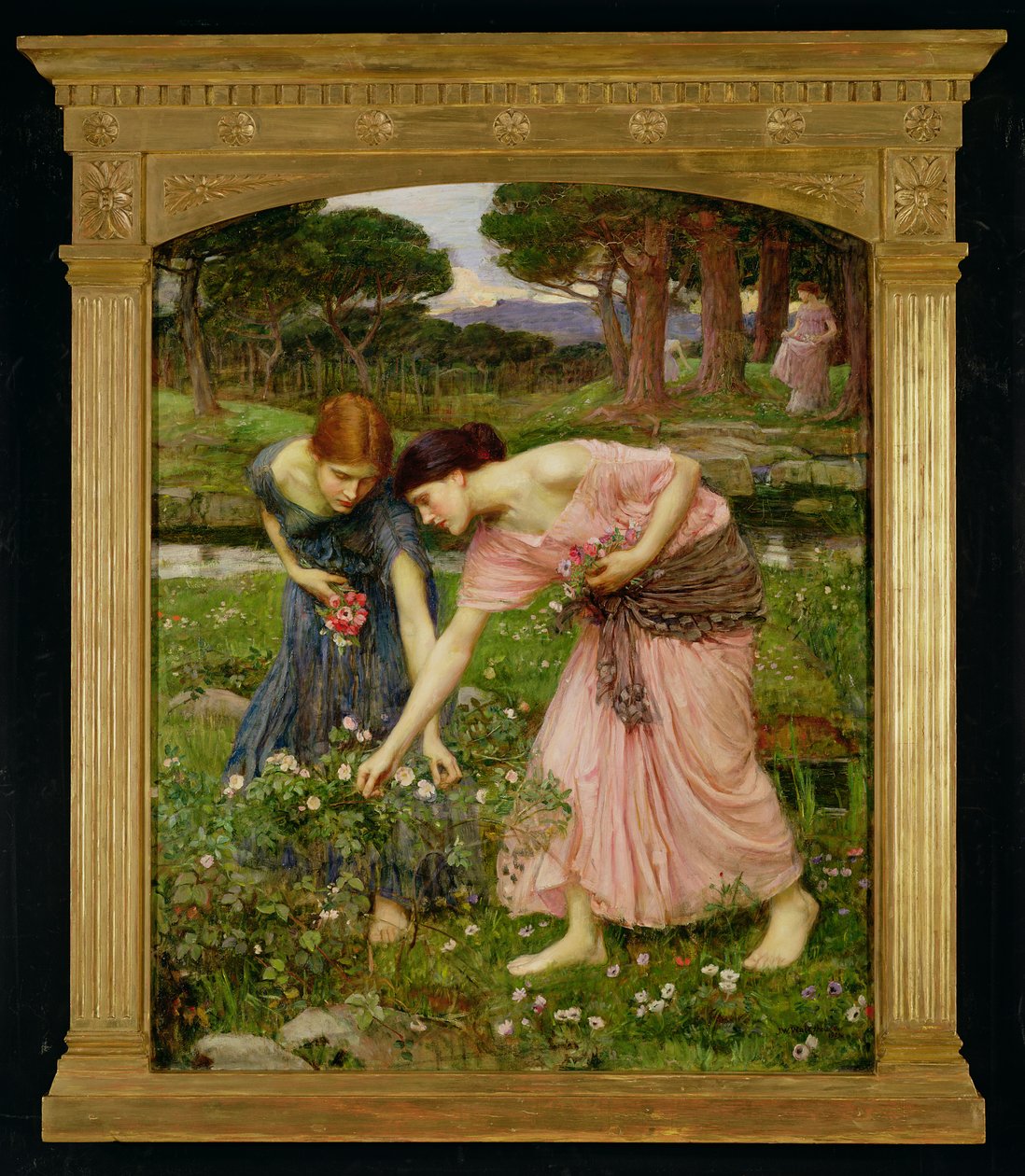 Sammelt Rosenknospen, solange ihr könnt, 1909 von John William Waterhouse