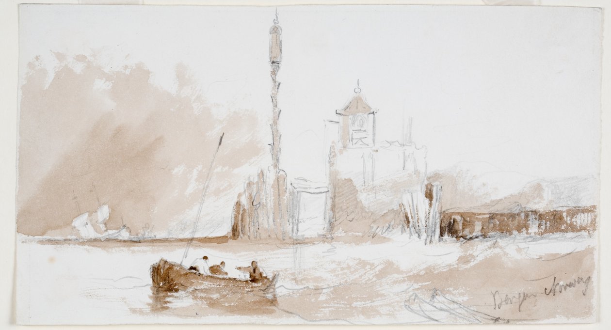 Bergen, Norwegen von John Wilson Carmichael