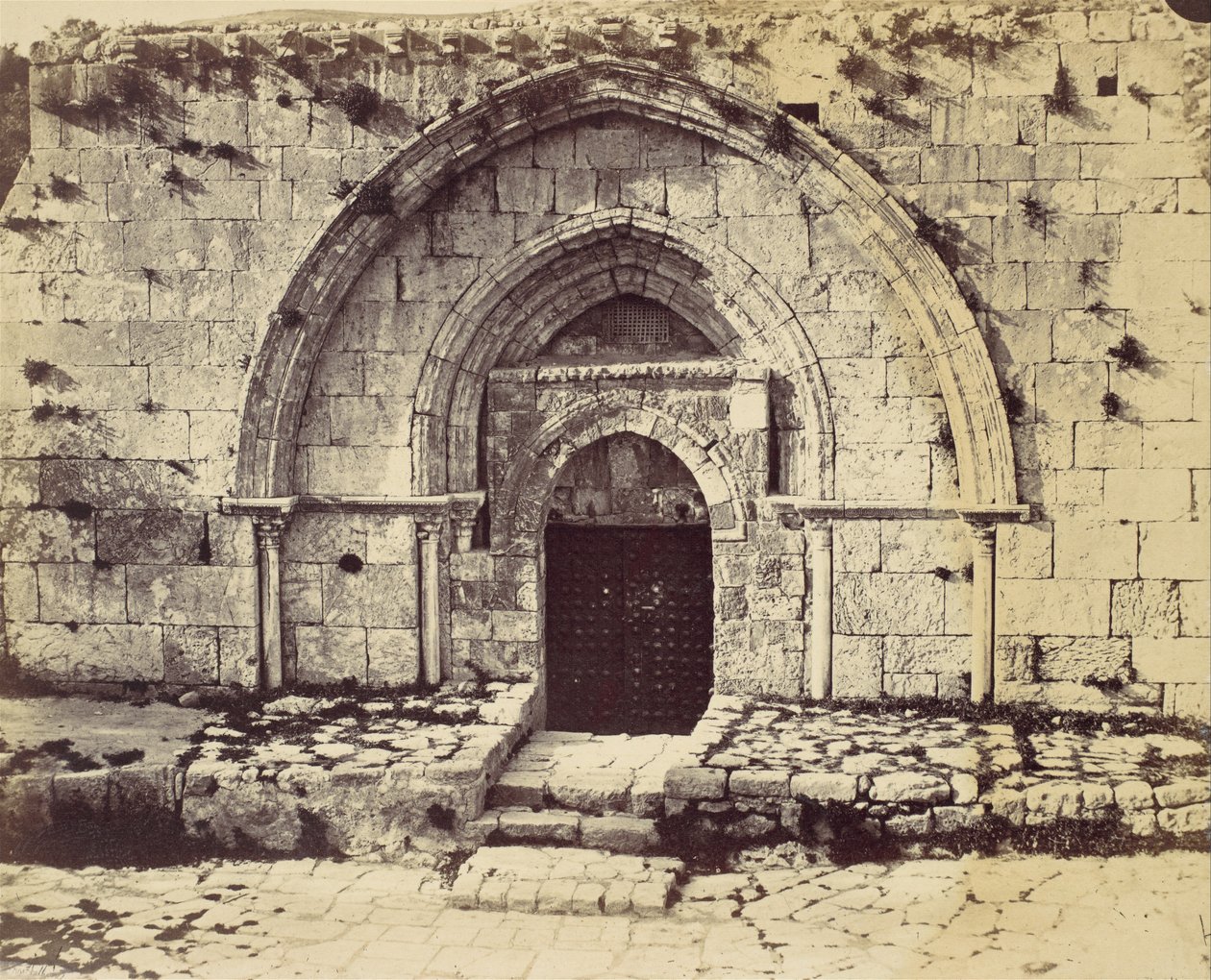 Grab der Jungfrau Maria, Jerusalem, 1860er Jahre von John Anthony