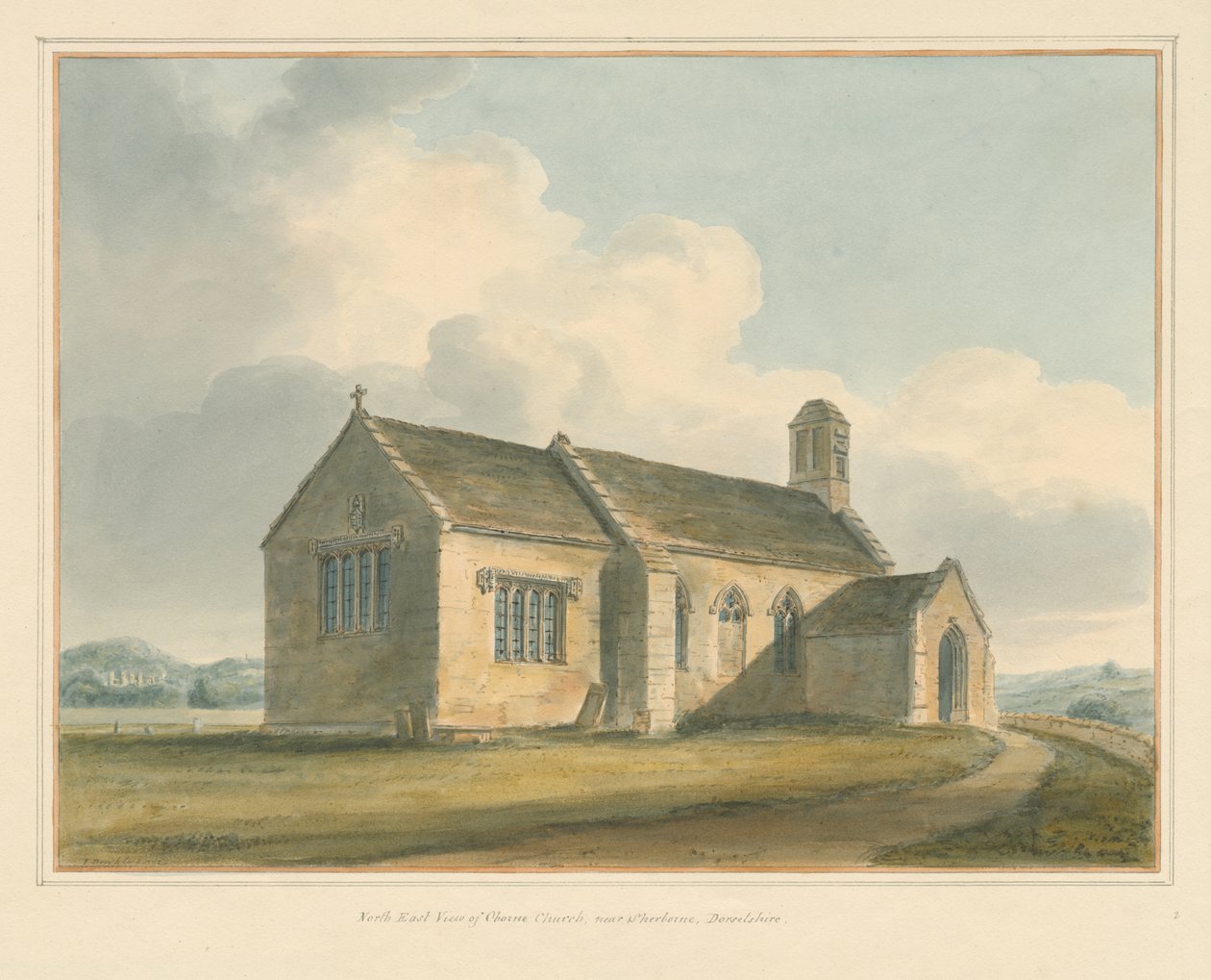 Chorne Kirche von John Buckler