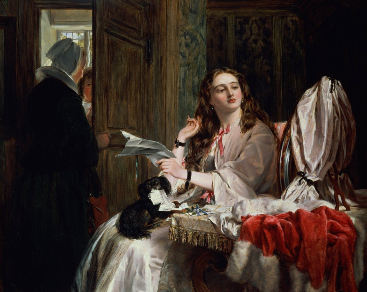 Der Morgen des Valentinstags, 1863 von John Callcott Horsley