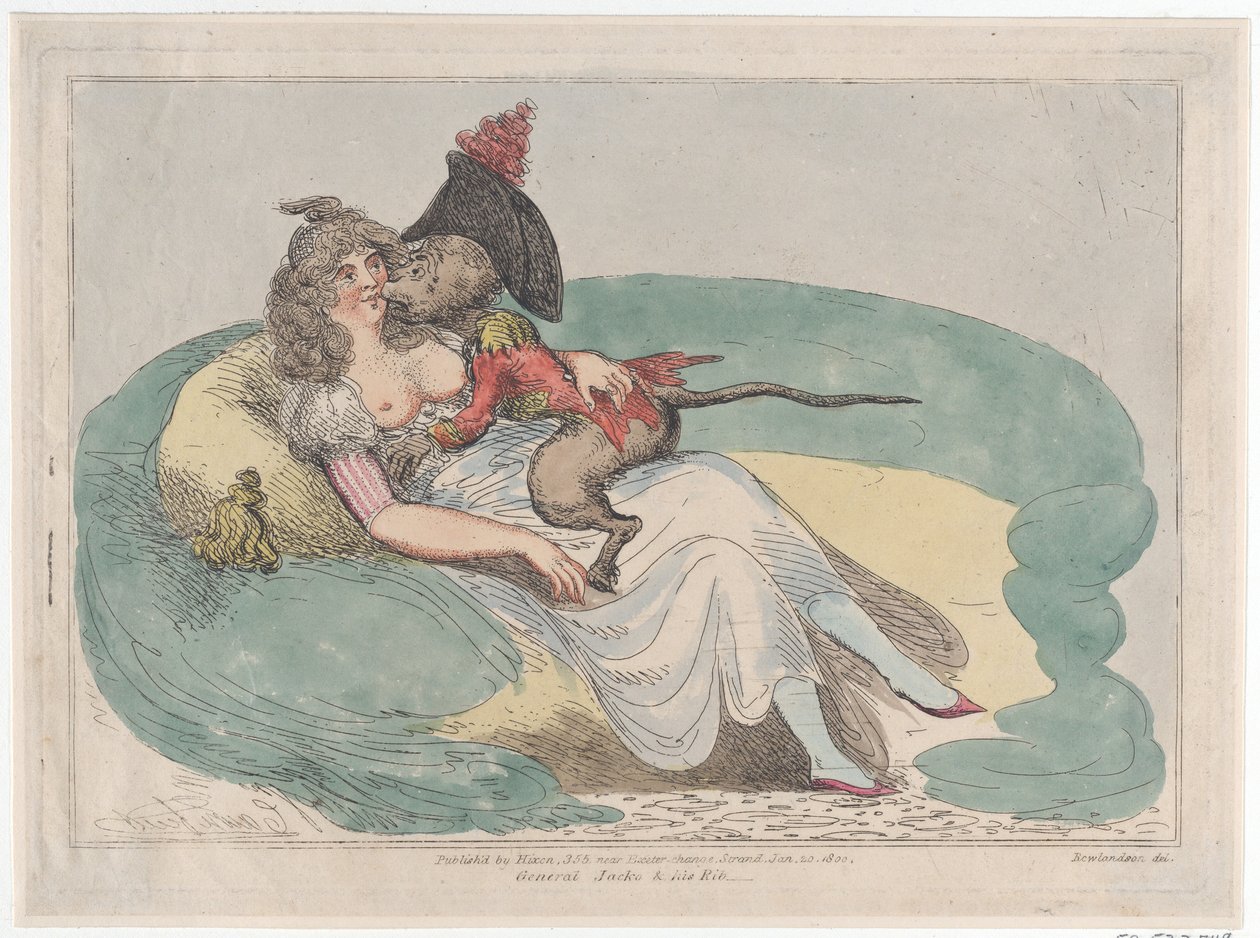 General Jacko & seine Rippe, 20. Januar 1800 von John Cawse