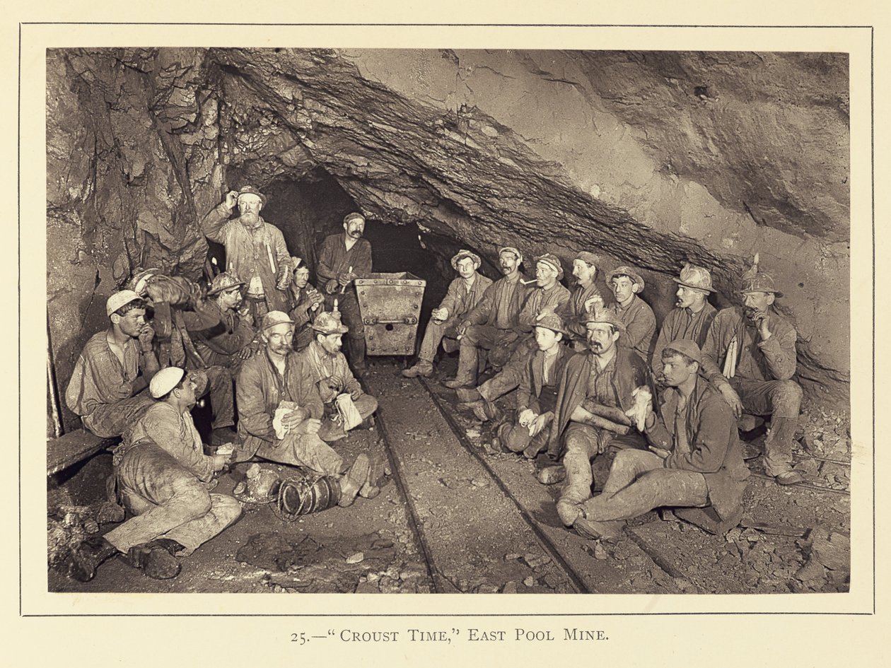 "Croust Time," East Pool Mine von John Charles Burrow
