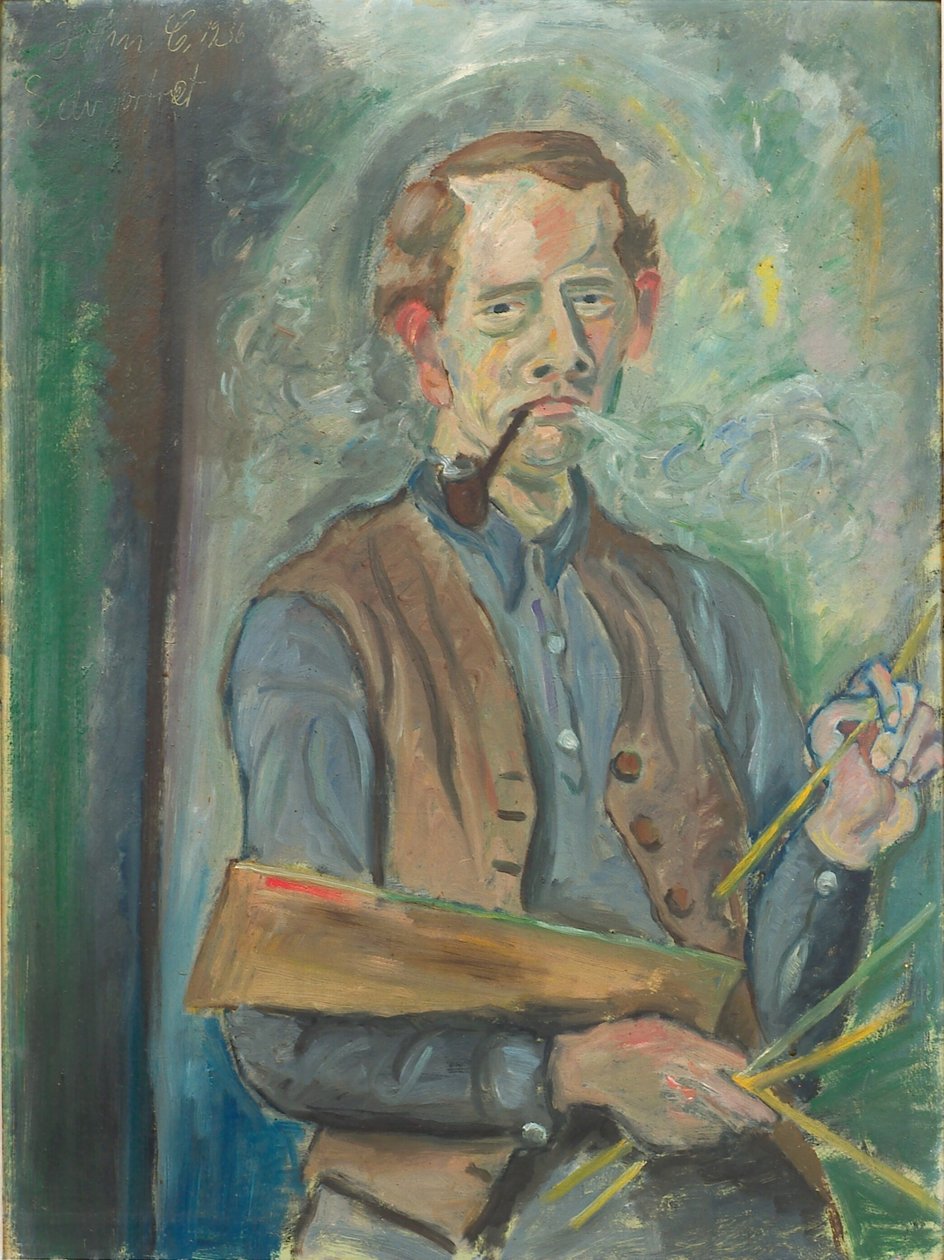 Selbstporträt von John Christensen