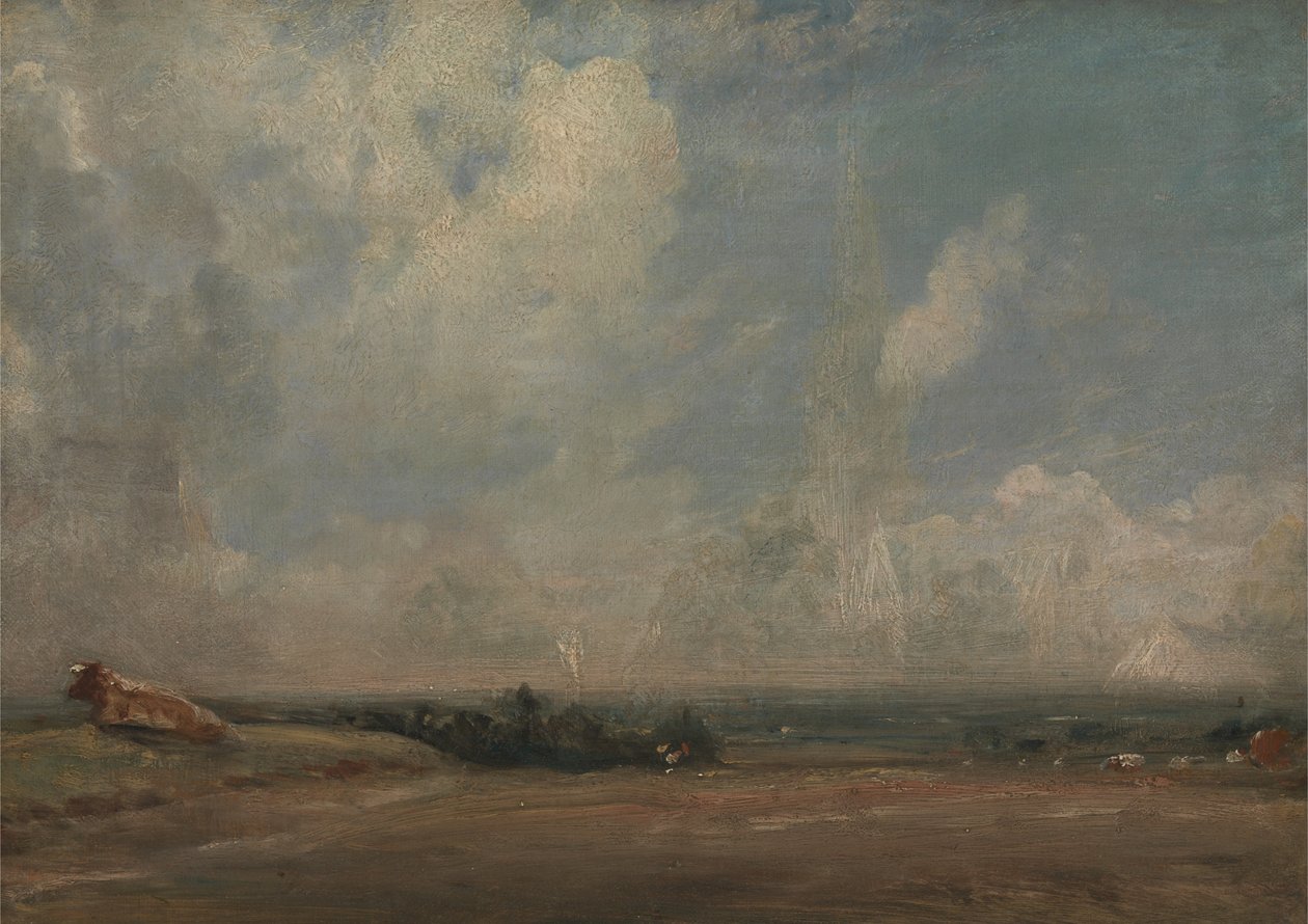 Ein Blick von Hampstead Heath (?) von John Constable