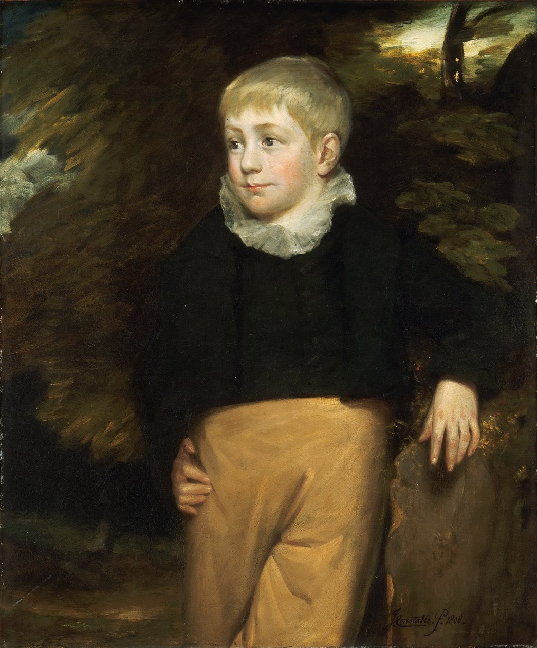 Porträt von Master Crosby von John Constable