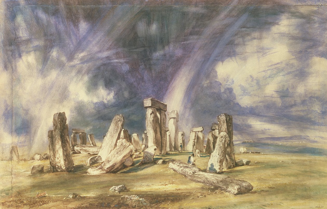 Stonehenge, 1835 von John Constable