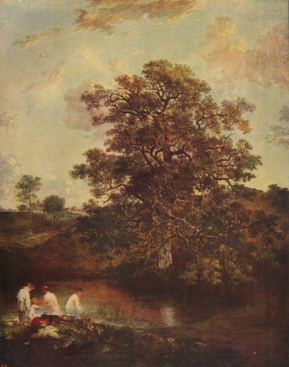 Die Eiche von Poringland, ca. 1818-1820, ca. 1915 von John Crome