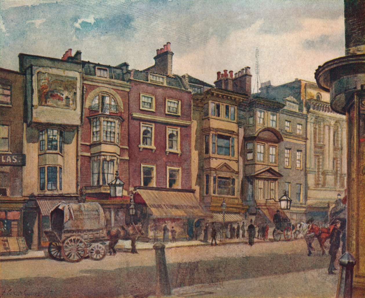 Nr. 412-418 Strand, Westminster, London, 1887 1926 von John Crowther