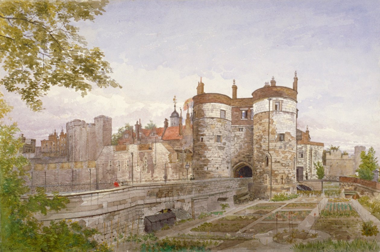 Tower of London, Stepney, London, 1883 von John Crowther