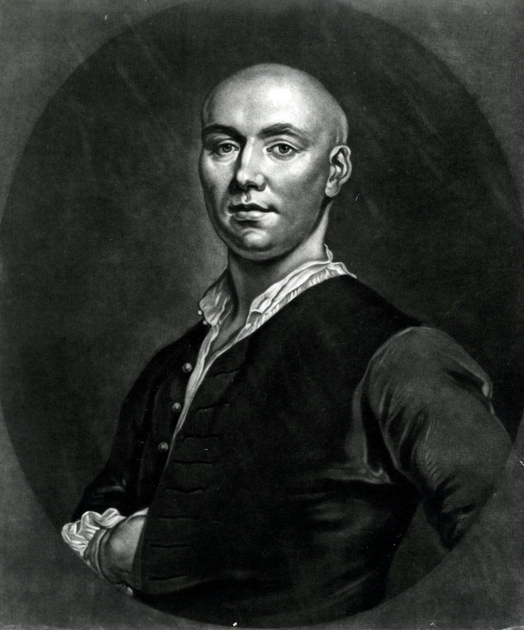 John Broughton (Mezzotinto) von John Ellys
