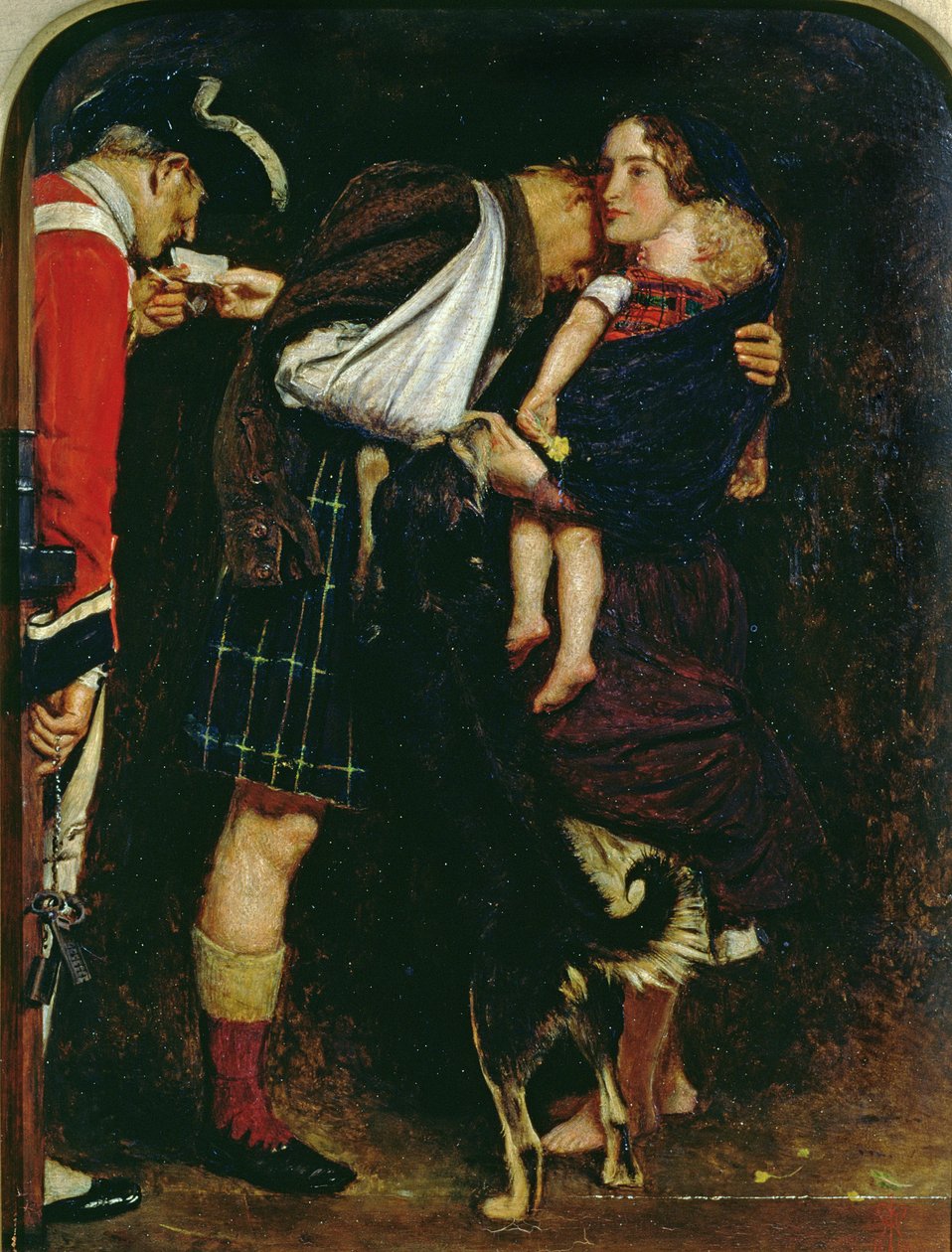 Der Freilassungsbefehl von John Everett Millais