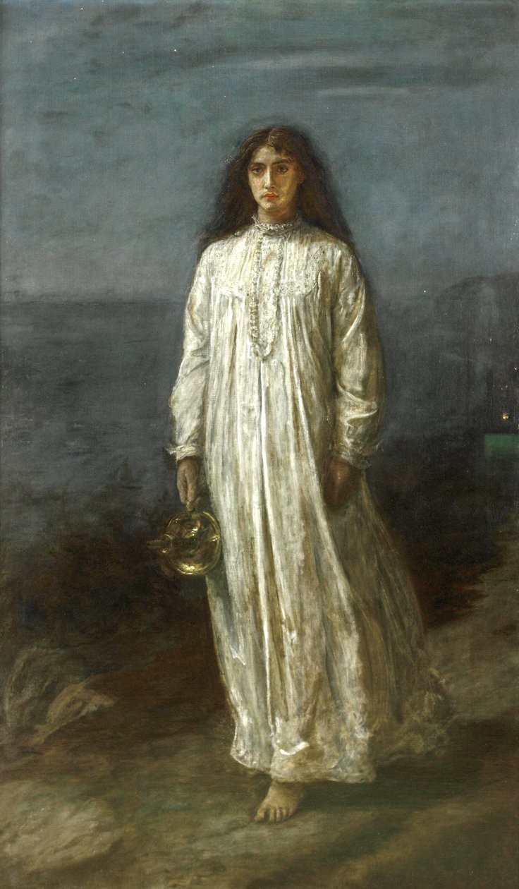 Die Schlafwandlerin von John Everett Millais