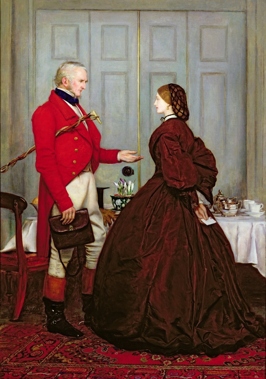 Vertraue mir, 1862 von John Everett Millais