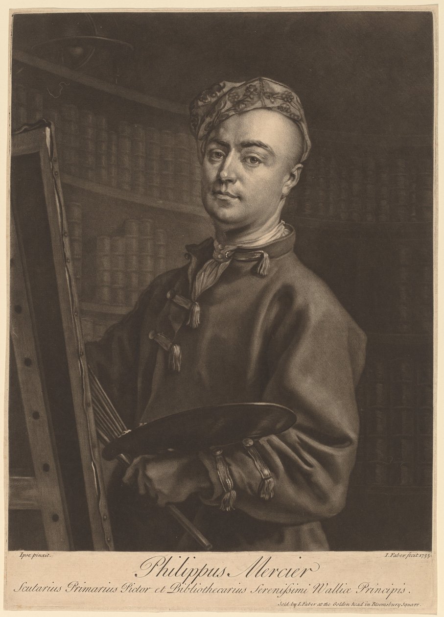 Philip Mercier von John Faber II after Philip Mercier