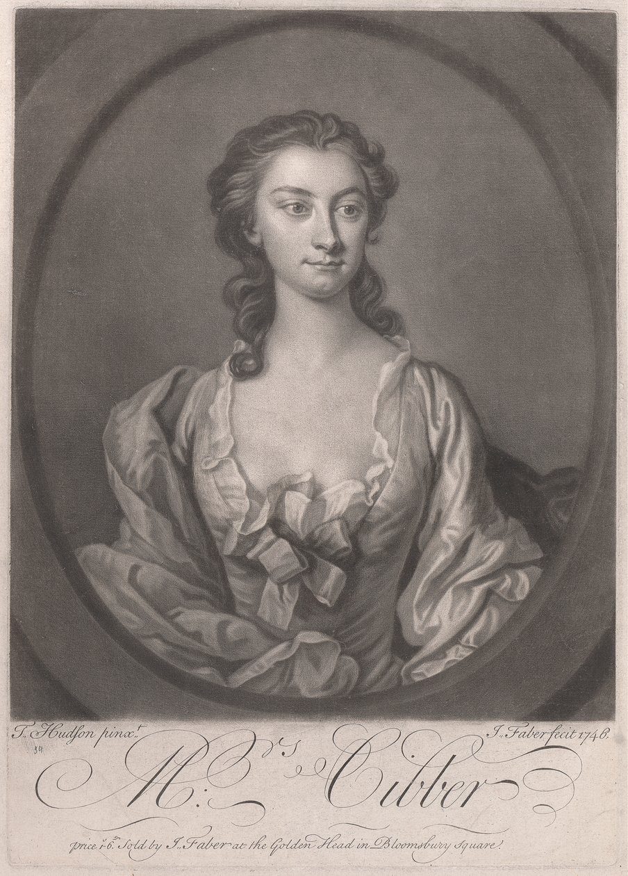 Mrs. Cibber von John Faber the younger